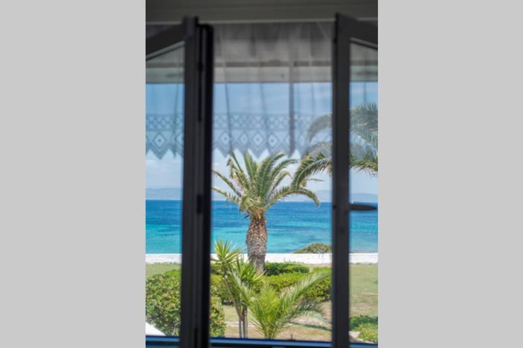 Palmaya Villa, Unique Seafront Experience Vagia  Eksteriør billede